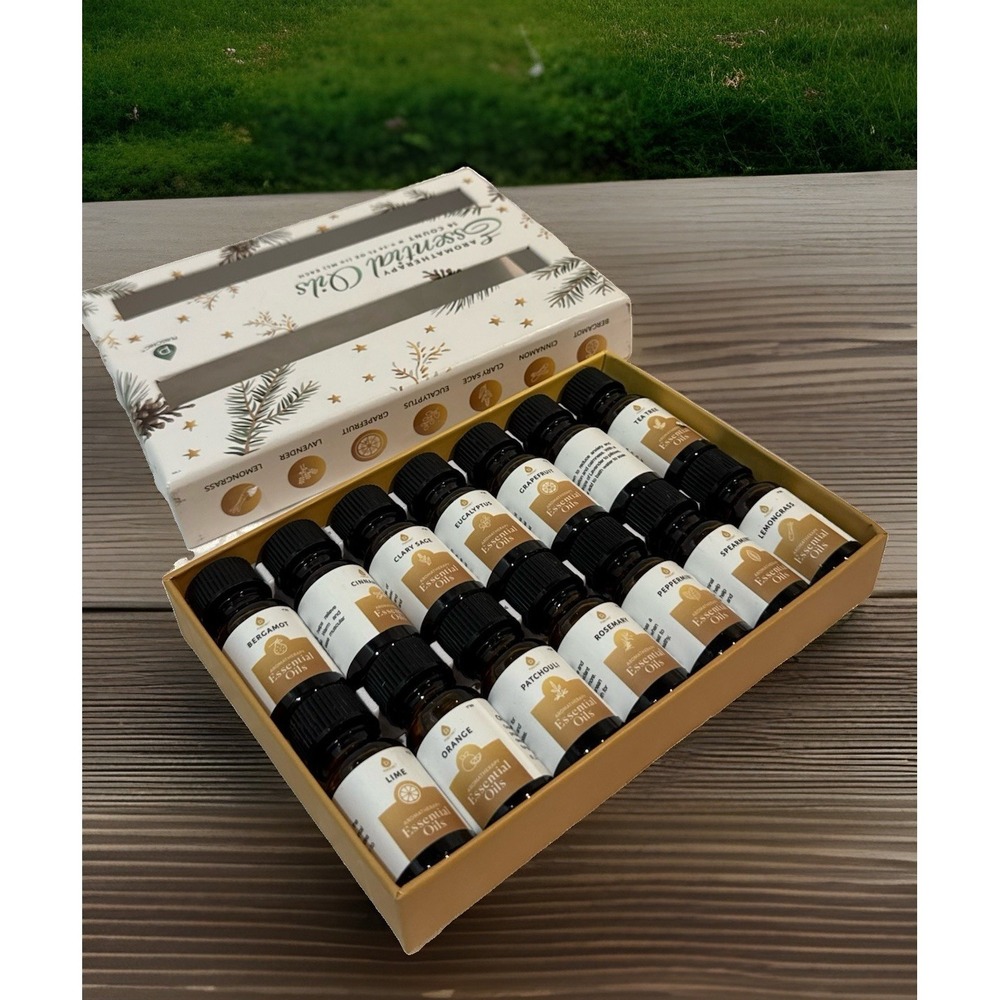 Pursonic 100% Aromatherapy Essential Oils 14 Pack Gift Set